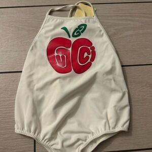 Brand new Gucci kids babies size 2 one piece swimsuit